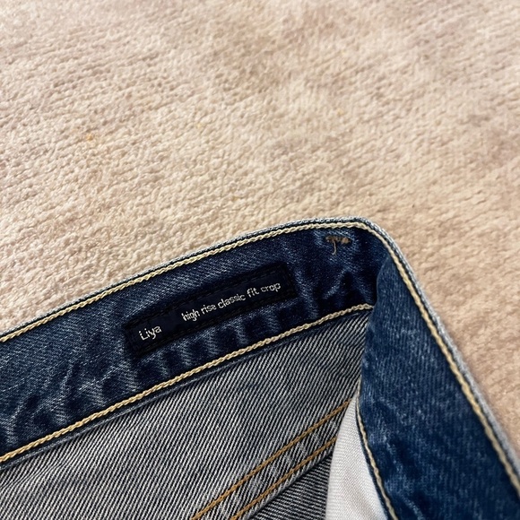 Citizens of Humanity Liya High Rise Classic Fit Crop Premium Vintage Size 25 - Picture 4 of 6